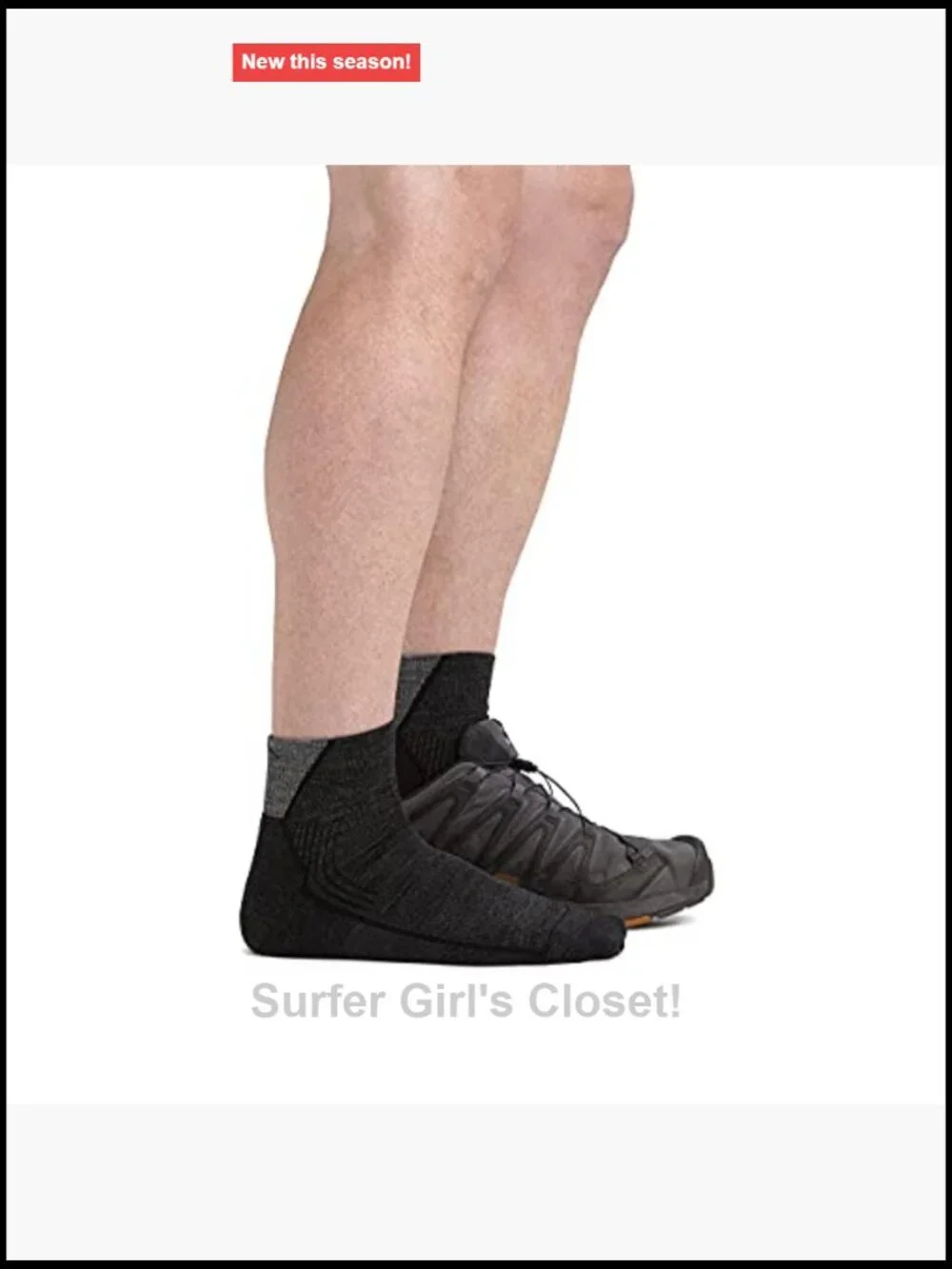 Midweight Cushion Merino Wool Hiking Quarter Sock